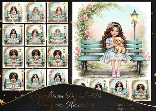 Little Bench Girl 2