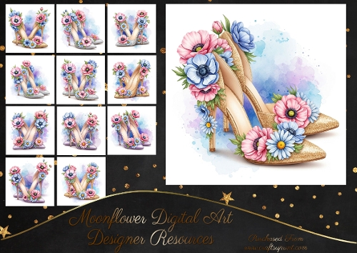 Floral Shoes
