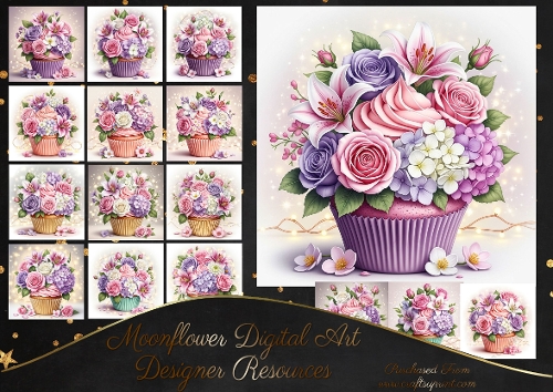 Floral Cupcakes 2