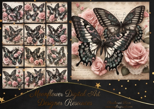 Floral Butterfly