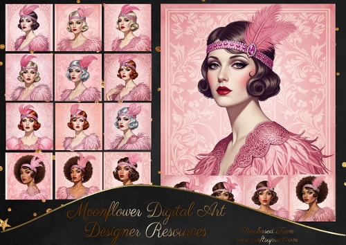 Vintage Lady 1