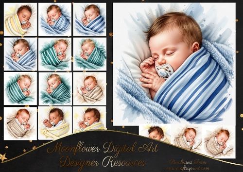 Adorable New Baby Boys 