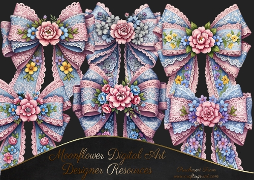 Floral Bows 