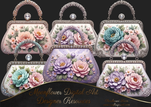 Beautiful Bags Clipart 1