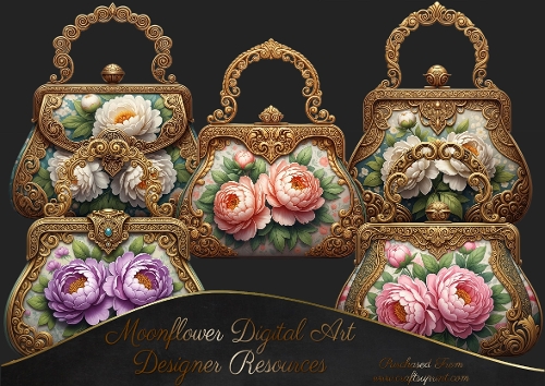 Beautiful Bags Clipart 2