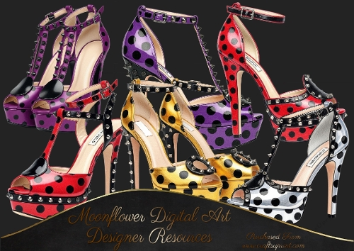 Polka  Shoes 