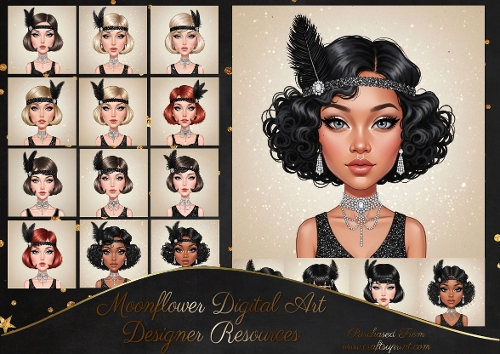 Vintage Lady Portraits