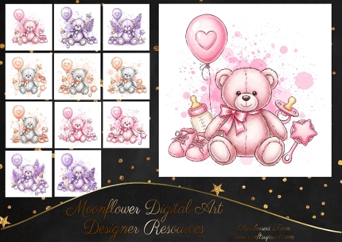 Baby girl bears