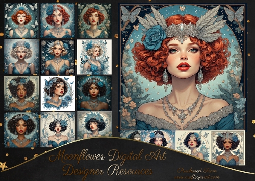 Vintage lady 1