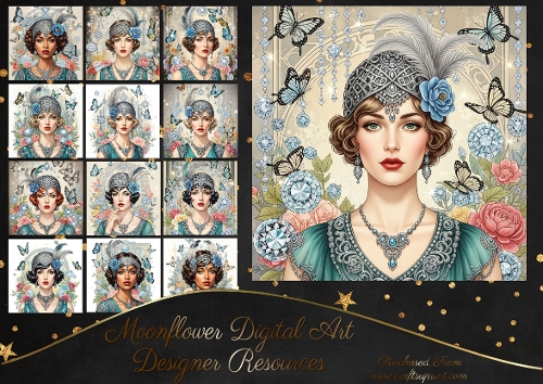 Vintage lady 2