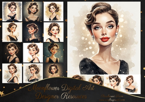 Lady vintage portraits 