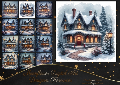 Festive houses