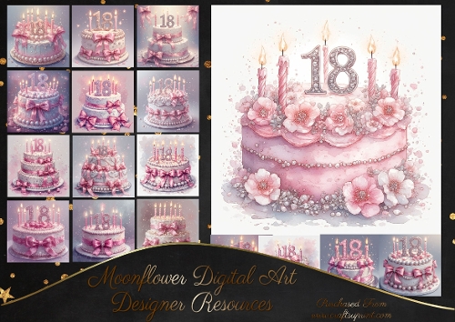 18th Birthday cakes
