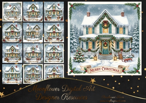 Christmas cottage 1