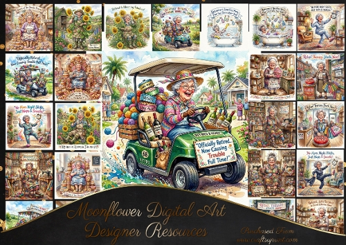 Humorous Retirement collection female 2