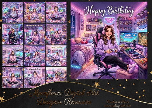 Gamer Birthday girls 