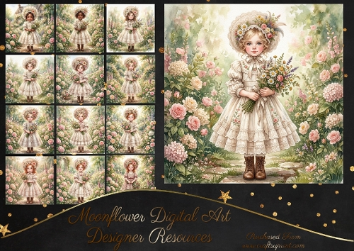 Cute flower girls 