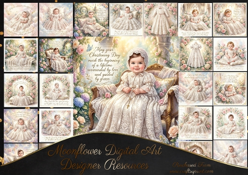 Baby girl christening