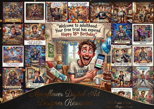 Male 18th Birthday wishes 
