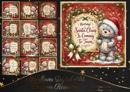 Christmas teddy wishes 