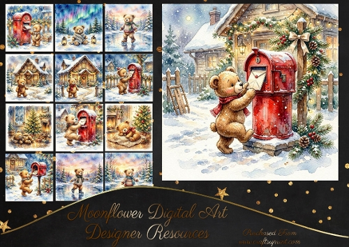 Christmas teddy wishes 2
