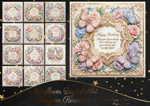 Birthday butterfly wishes 