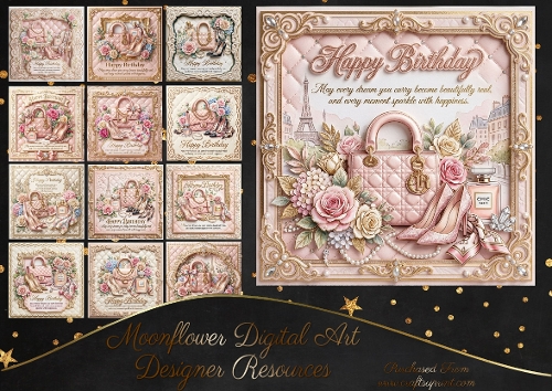 Birthday wishes 1 7X7  CUSTOMER REQUEST 