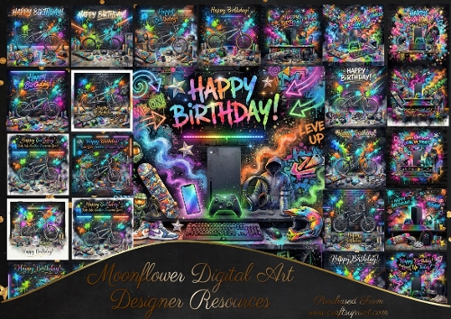 Urban teen Birthday bundle 