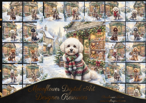 Waiting at the Christmas shop 1