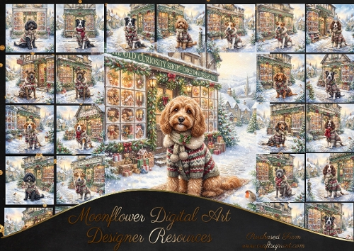 Waiting at the Christmas shop 3