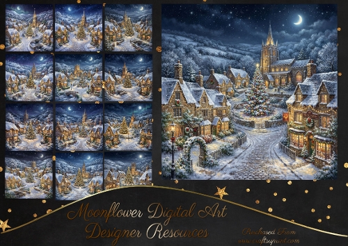 Festive village