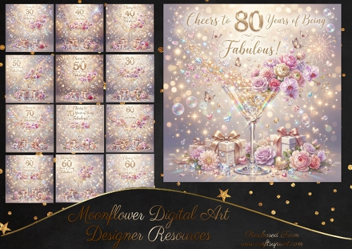 Birthday cheers 30/40/50/60/70/80 