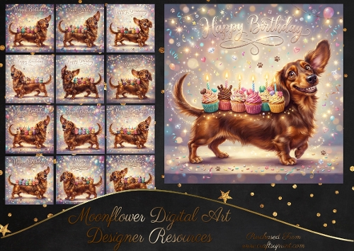 Cupcake dog