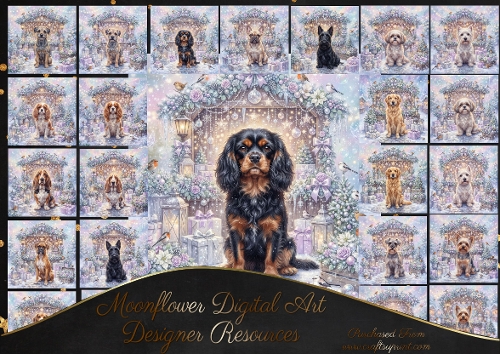 Christmas Paws & Sparkling Stars 4
