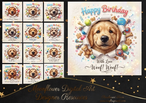 Birthday pups