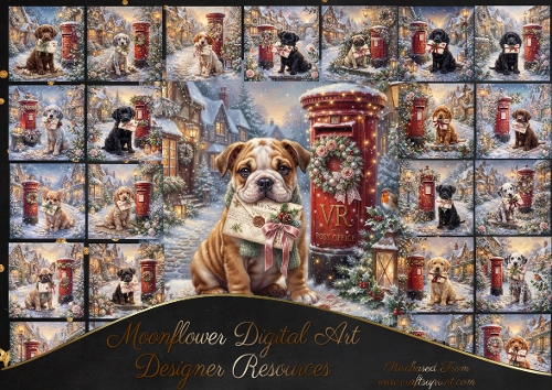 Festive post pups 5