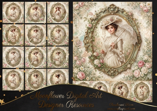 Vintage lady portraits 1