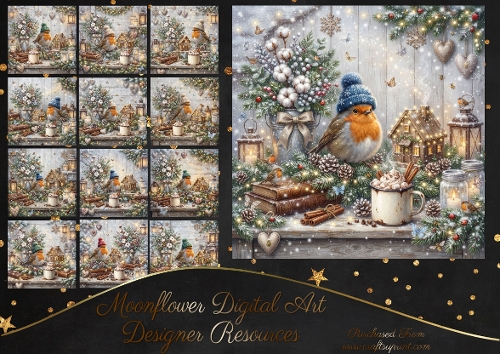 Festive robin 