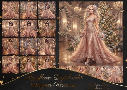 Beautiful festive ladies 2