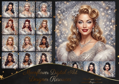 Beautiful festive ladies 5