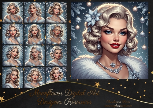 Beautiful festive ladies 6