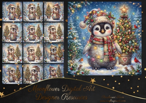 Festive pengie 