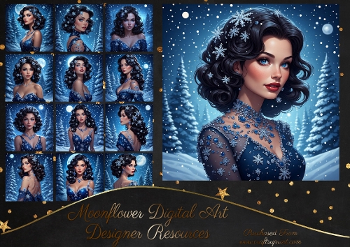 Snowflake lady 