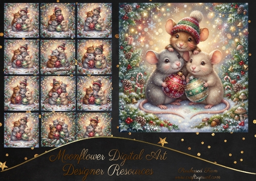 Festive mice 