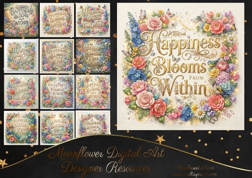 Happiness blooms from within 