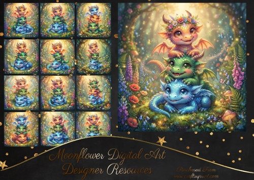 Cute dragons 