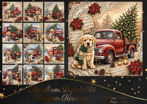 Christmas pups 