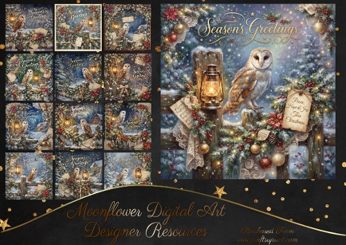 Christmas owl