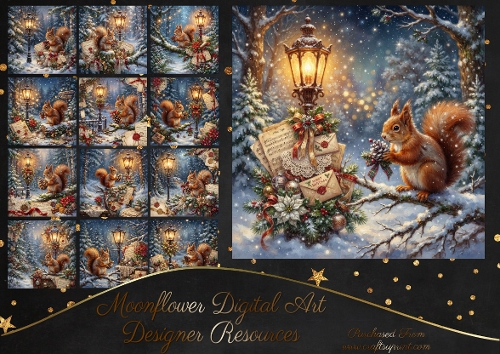 Christmas Squirrel 