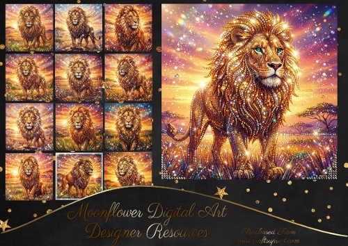Majestic lion 